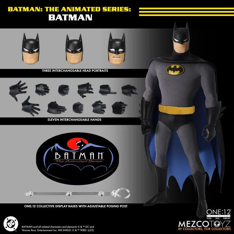 Pre Order ) Mezco One:12 Collective Batman: The Animated Series