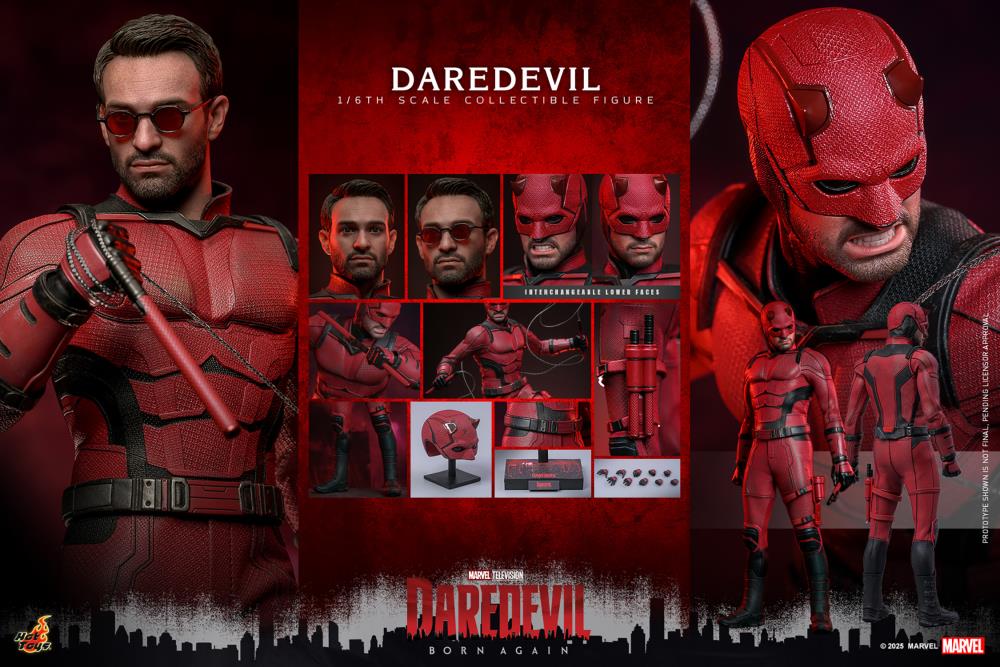 Pre Order ) Hot Toys Daredevil: Born Again TMS154 Daredevil 1/6th