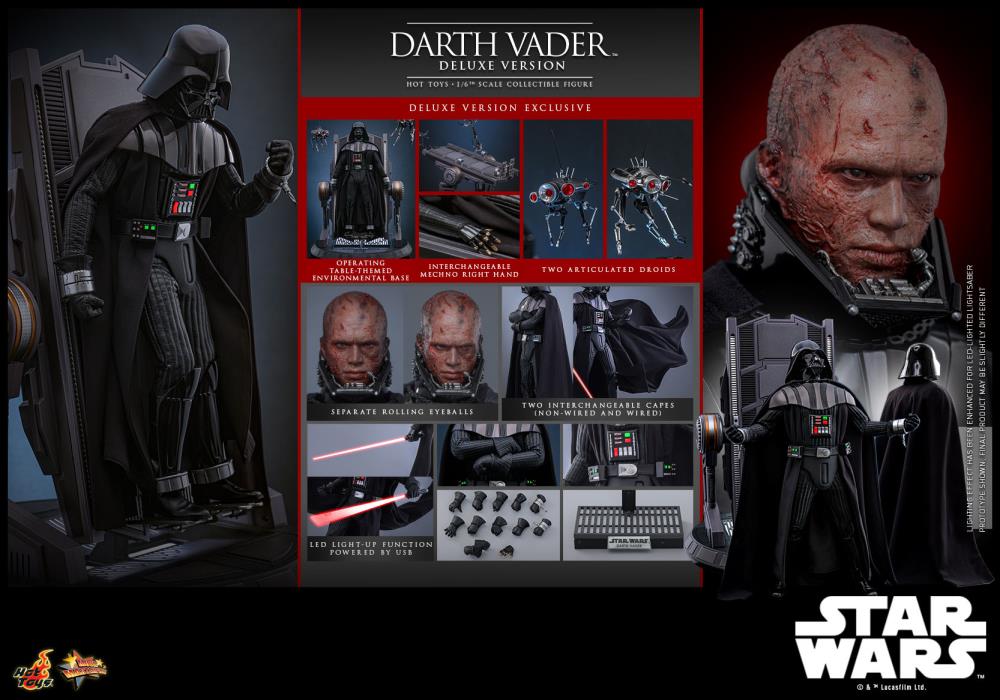 Pre Order ) Hot Toys Star Wars: Revenge of the Sith MMS810 Darth