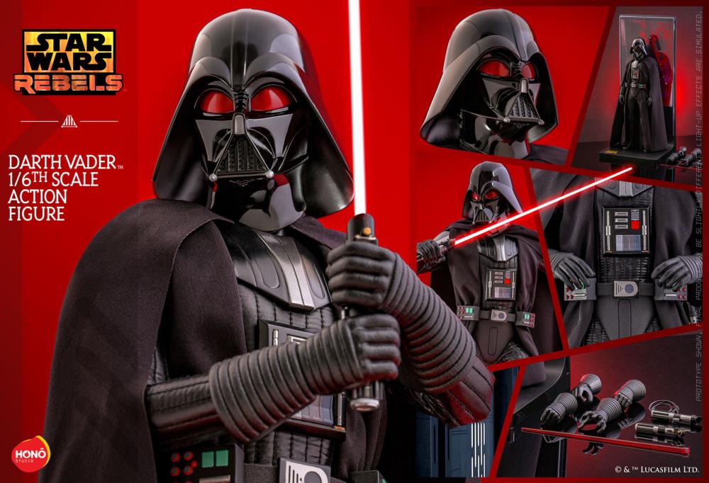 Pre Order ) HONO Studio Star Wars Rebels HS10 Darth Vader 1/6th