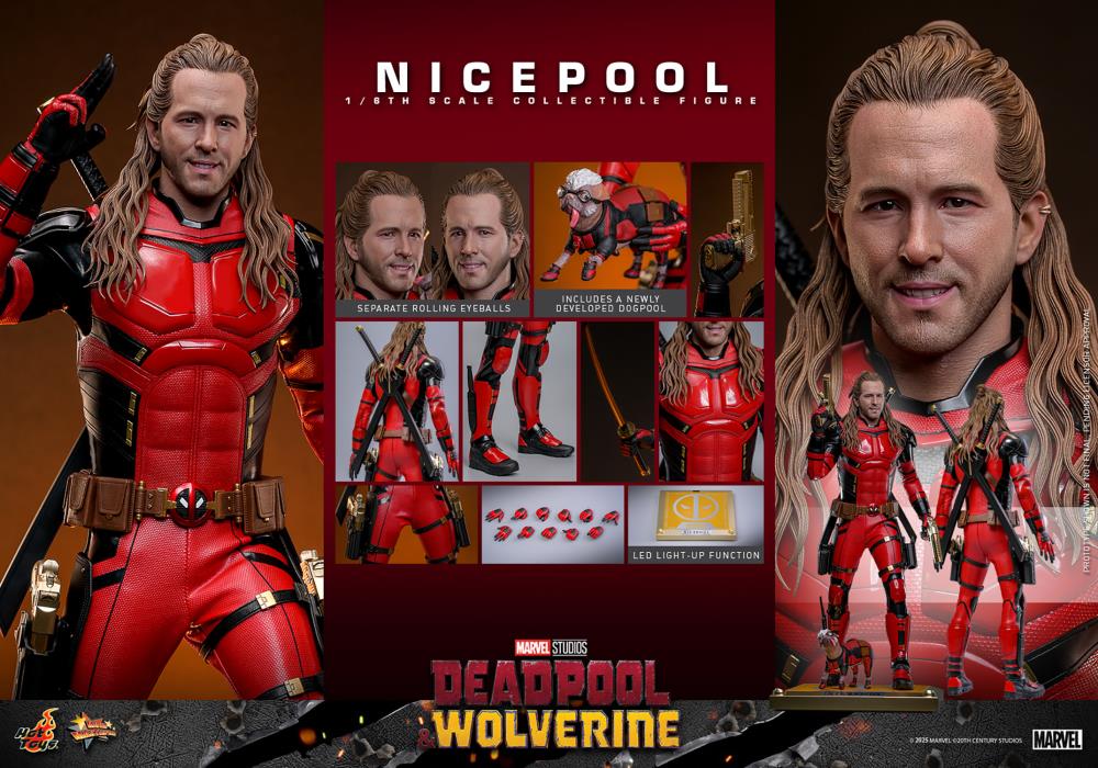Pre Order ) Hot Toys Deadpool & Wolverine MMS788 Nicepool 1/6th