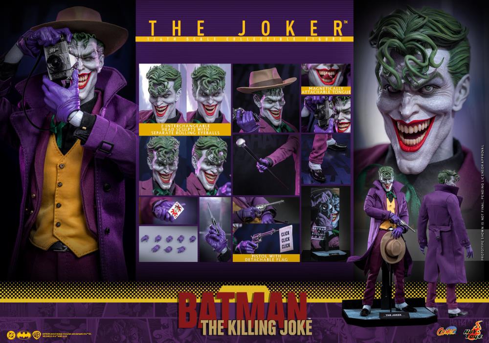 Pre Order ) Hot Toys Batman: The Killing Joke CMS028 The Joker 1
