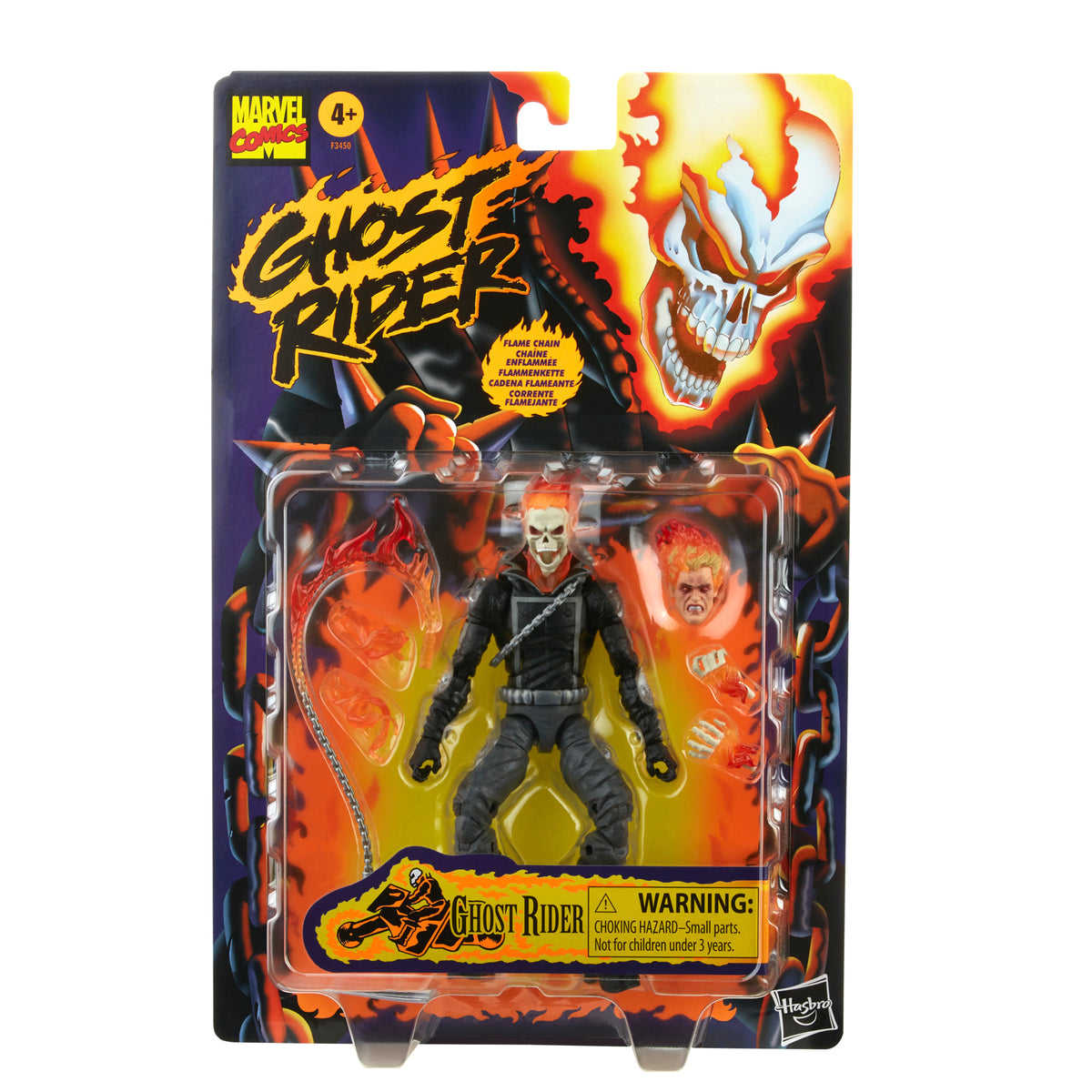 マーベルレジェンド　ゴーストライダー　ghost rider IN STOCK! Marvel Legends Series Retro Ghostrider 6 inch Action
