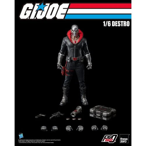 Pre Order ) Threezero G.I. Joe Destro FigZero 1:6 Scale