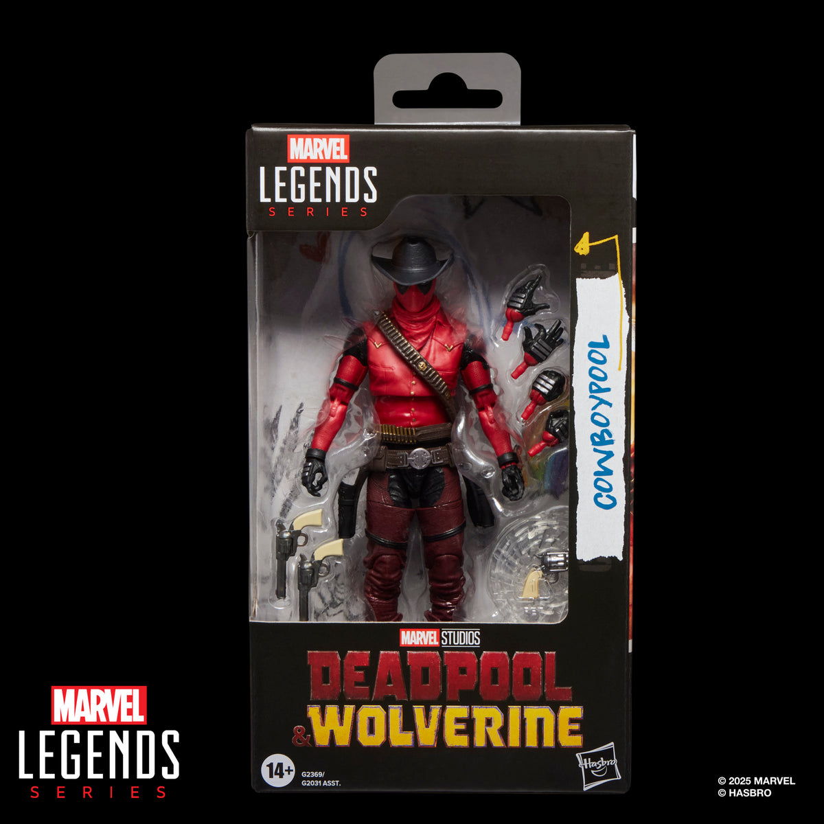 IN STOCK! Marvel Legends Series Cowboypool, Marvel Studios