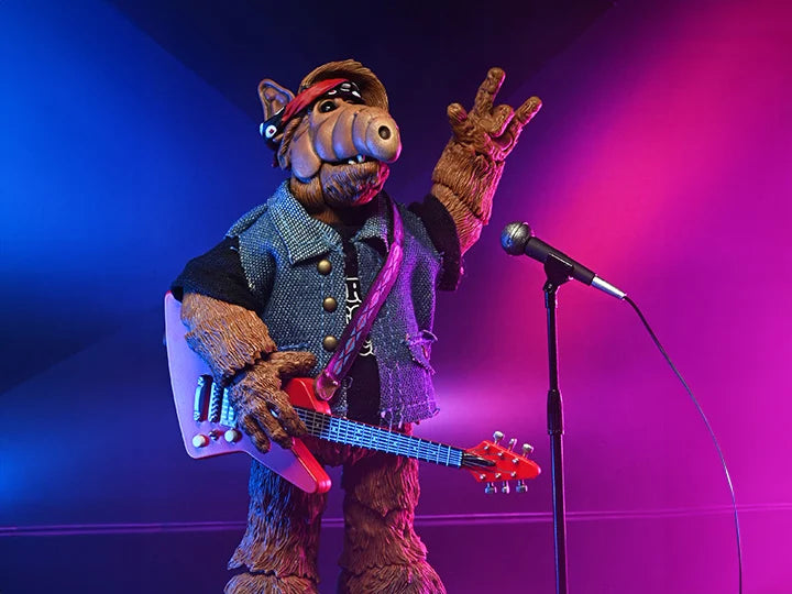 IN STOCK! NECA ALF Ultimate Born to Rock ALF Action Figure