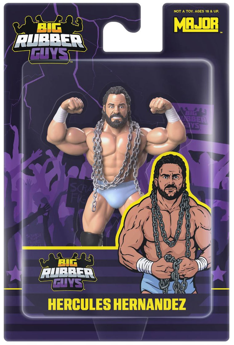 Pre Order ) Major Bendies Big Rubber Guys Hercules Hernandez