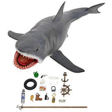 IN STOCK! NECA Jaws 50th Anniversary The Game of Jaws ( 12" Head to Tale ) Action Figure