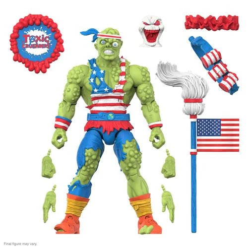 Pre Order ) Super 7 Ultimates Toxic Crusaders Toxie (Vintage Toy