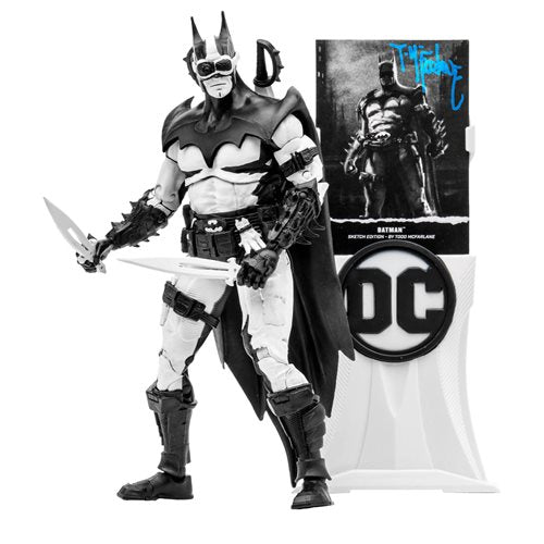 batman black and white mcfarlane