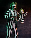 IN STOCK! NECA Beetlejuice Beetlejuice Ultimate "Striped Suit" Beetlejuice Action Figure