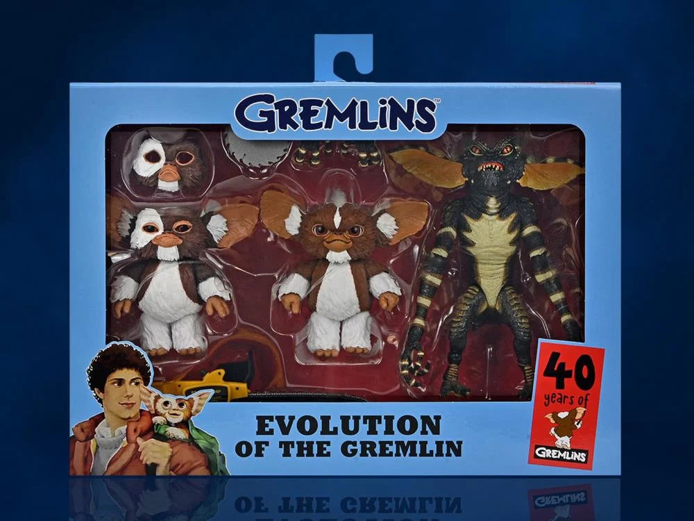 IN STOCK! NECA Gremlins 40th Anniversary Evolution of the
