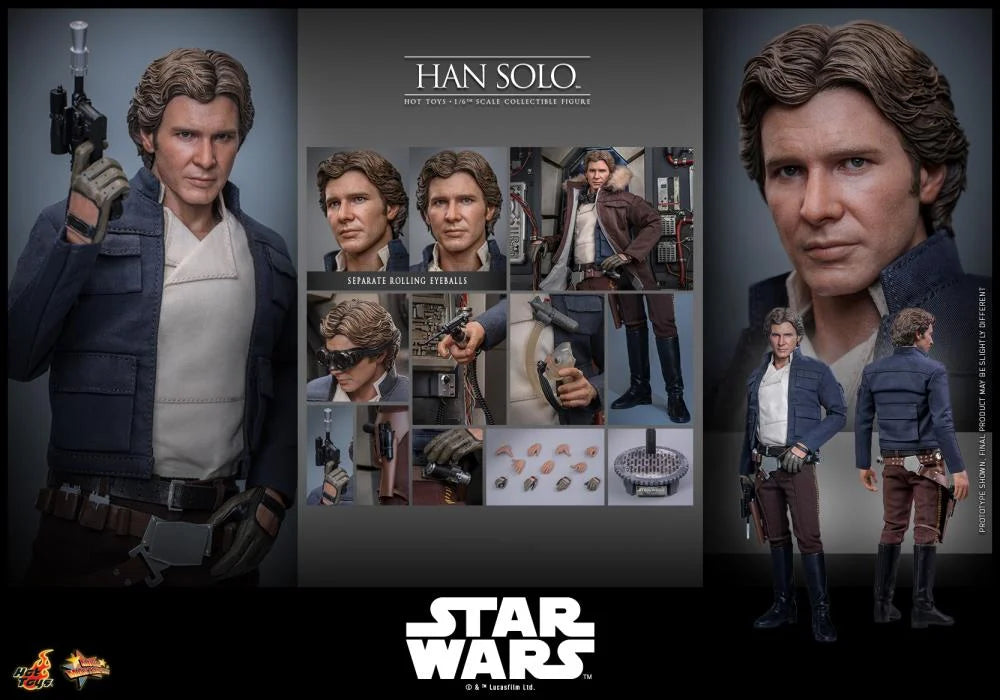 Pre Order ) Hot Toys Star Wars: The Empire Strikes Back MMS846 Han