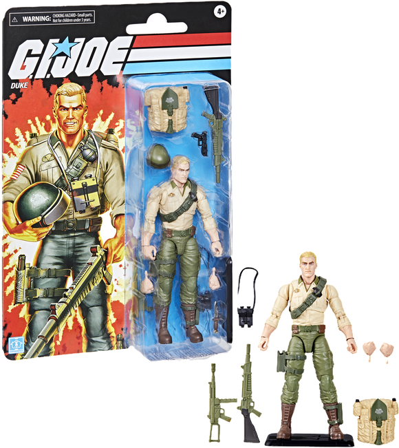 IN STOCK! G.I. Joe Classified Series Retro Duke 6 inch Action Figure