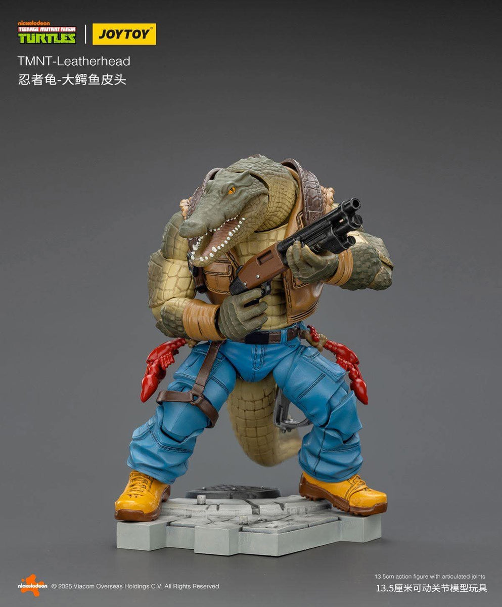IN STOCK! Joy Toy TMNT Leatherhead ( 1:18 ) Action Figure