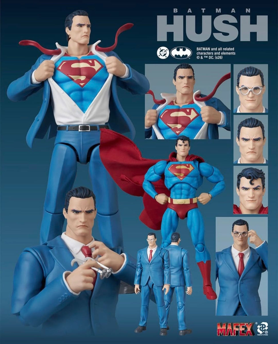 Pre Order ) Mafex Clark kent ( Batman Hush ) Action Figure
