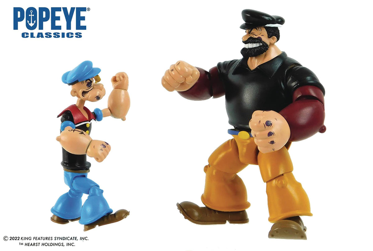 IN STOCK Boss Fight Studios Popeyes Classics Popeye vs Bluto 2