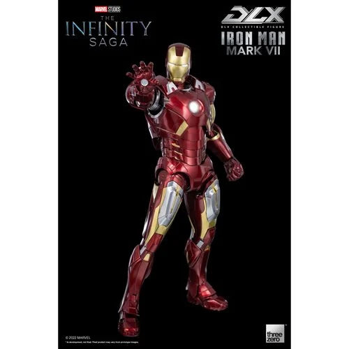 IN STOCK! Threezero The Infinity Saga Iron Man Mark 7 DLX Action Figur