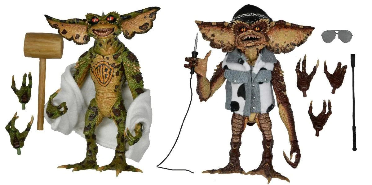 IN STOCK NECA Gremlins 2 Tattoo Gremlins Action Figures 2 Pack