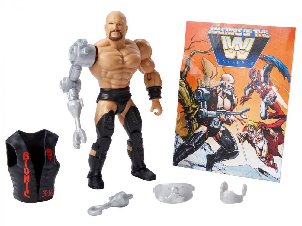 IN STOCK! WWE Masters of the Universe Stone Cold Steve Austin