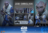 ( Pre Order ) Hot Toys Star Wars: The Mandalorian & Grogu MMS876 Zeb Orrelios 1/6th Scale Collectible Figure