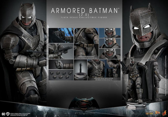 ( Pre Order ) Hot Toys Armored Batman (2.0) ( Regular Version ) 1/6 Scale Figure