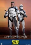 ( Pre Order ) Hot Toys Star Wars: The Clone Wars TMS141 Clone Commander Wolffe 1/6th Scale Collectible Figure