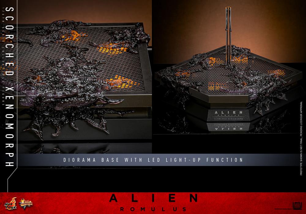 Pre Order ) Hot Toys Alien: Romulus MMS784 Scorched Xenomorph 1