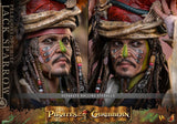 ( Pre Order ) Hot Toys Pirates of the Caribbean: Dead Man's Chest DX48 Pelegostos Chief Jack Sparrow 1/6th Scale Collectible Figure
