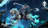 ( Pre Order ) Demonflame Studio 1/12 Darksiders Abyss Knight Apocalypse & Despair Cyan Steed Set of 2