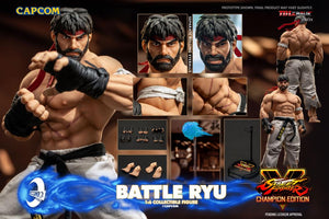 ( Pre Order ) Iconiq Gaming Series Street Fighter V: Champion Edition Battle Ryu 1/6 Scale Limited Edition Collectible Figure