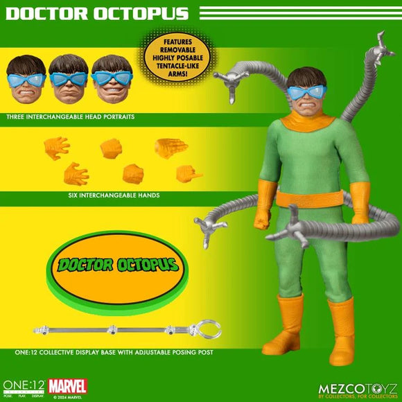 ( Pre Order ) Mezco One:12 Collective Doctor Octopus  Action Figure