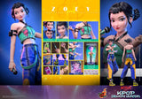 ( Pre Order ) Hot Toys KPop Demon Hunters TMS178 Zoey 1/6th Scale Collectible Figure