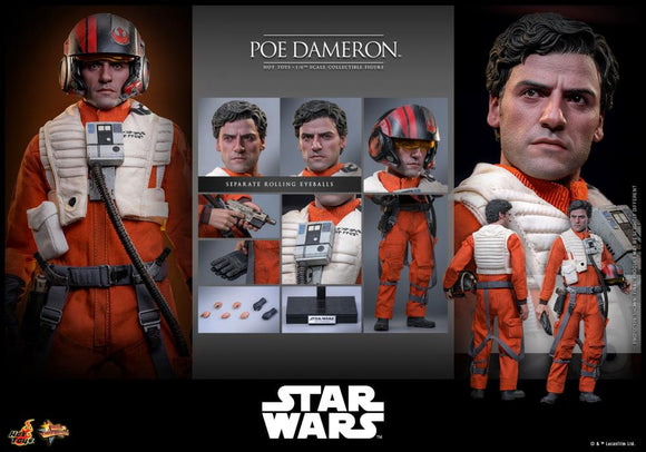 ( Pre Order ) Hot Toys Star Wars: The Force Awakens MMS806 Poe Dameron 1/6th Scale Collectible Figure