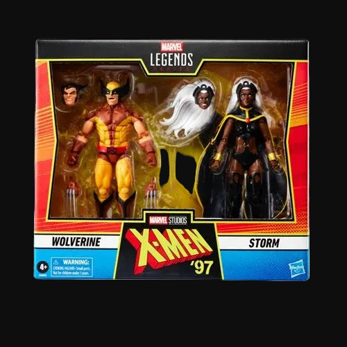 IN STOCK! X-Men 97 Marvel Legends Wolverine and Storm 6-Inch IN STOCK! X-Men 97 Marvel Legends Wolverine and Storm 6-Inch
