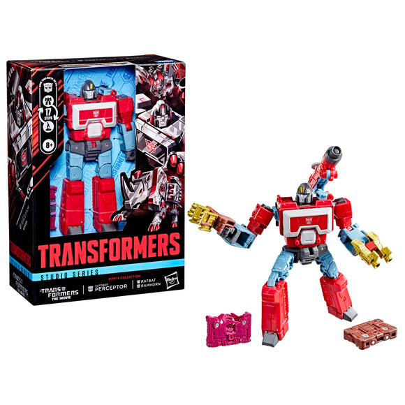 ( pre Order ) Transformers Studio Series MTMTE Collection Transformers: The Movie Autobot Perceptor Action Figure Set