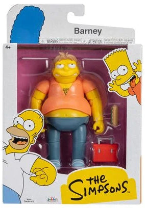 ( Pre Order ) The Simpsons 5 inch Wave 4 Barney Action Figure