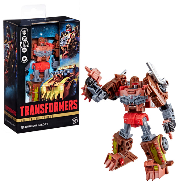 ( Pre Order ) Transformers Age of the Primes Deluxe Class Junkion Jalopy Action Figure