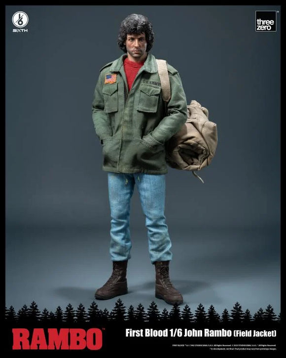 ( Pre Order ) Rambo: First Blood SiXTH John Rambo (Field Jacket) 1/6 Scale Action Figure