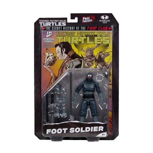 ( Pre Order ) McFarlane TMNT Page Punchers Wave 1 Foot Soldier Action Figure