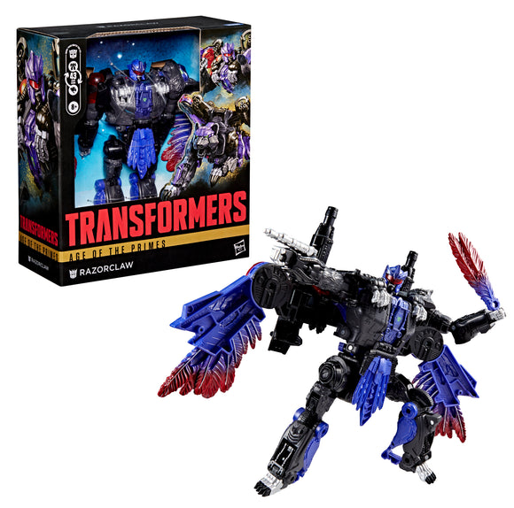 ( Pre Order ) Transformers Age of the Primes Leader Class Razorclaw Action Figure