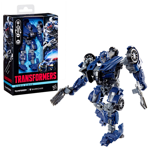 ( Pre Order ) Transformers Studio Series The Last Knight Deluxe Class Barricade Action Figure
