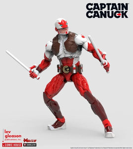 ( Pre Order ) Captain Canuck Iconic Heroes Series Captain Canuck 1/12 Scale Action Figure