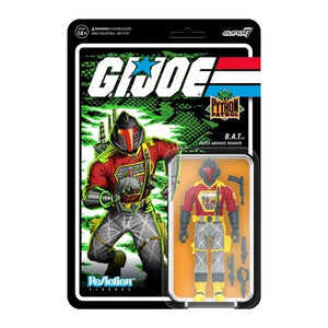 IN STOCK! Super 7 Reaction G.I. Joe Python Patrol Cobra B.A.T. 3 3/4 inch Figure