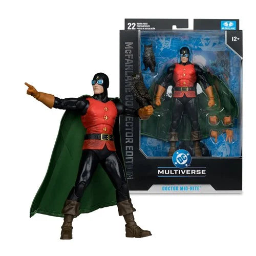 ( Pre Order ) McFarlane Collector Edition Doctor Mid-Nite Justice Society of America #48 7-Inch Scale Action Figure