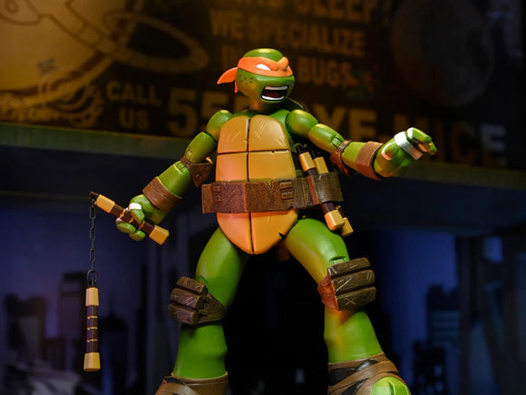 ( Pre Order ) NECA TMNT (2012) Ultimate Michelangelo Action Figure