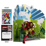 IN STOCK! McFarlane Marvel Wave 1 Iron Man The Invincible Iron Man #126 1:10 Scale Posed Figure with Scene