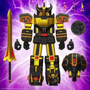 ( Pre Order ) Super 7 Ultimates Power Rangers Wave 5 Megazord (Black and Gold) 7-Inch Action Figure