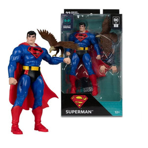 IN STOCK! McFarlane DC Superman: Our Worlds at War Superman 7" Action Figure (With Digital Code)
