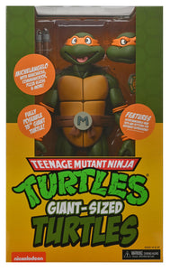 IN STOCK! NECA TMNT MIchelangelo Cartoon Version 1:4 Scale Action Figure